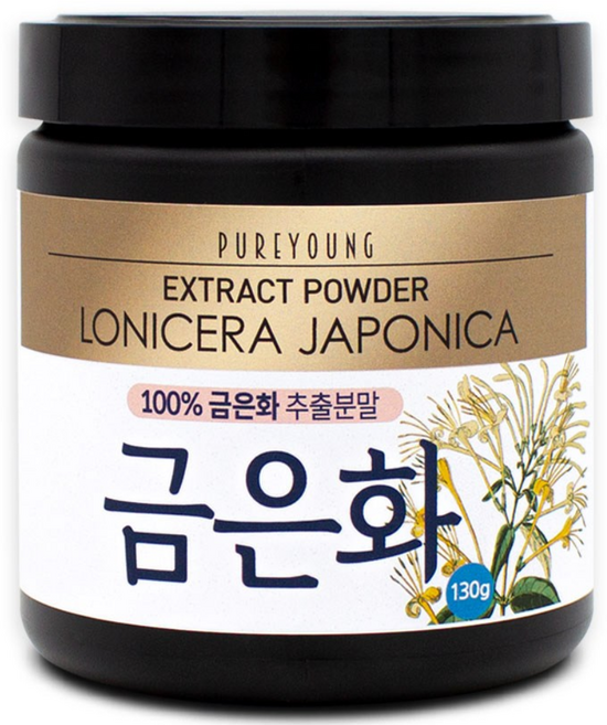 퓨어영 금은화 추출물 분말 130g, 1개