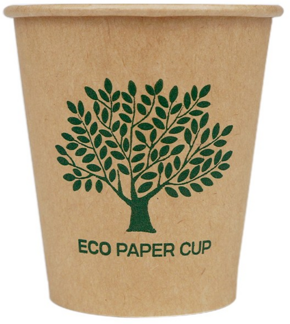 TYP 프리미엄 크라프트 종이컵 그린 6.5온스 200ml 1000개, 1세트, 1000개입