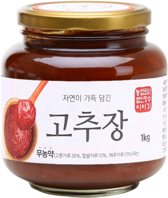 장수이야기 자연이 가득 담긴 고추장 1kg, 1개