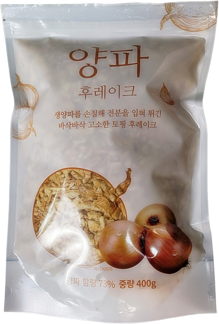 신슈 코우 양파 후레이크 (400g x 10개) 바삭한 튀긴 어니언 토핑 진한 풍미, 10개, 400g