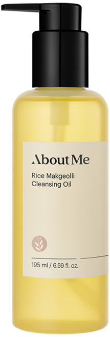 어바웃미 쌀 막걸리 클렌징 오일, 1개, 195ml