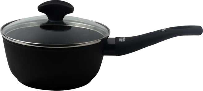 TVS 비르투스 IH 편수 18cm ＋ 유리뚜껑 / 라면냄비, TVS 비르투스 IH 편수 18cm + 유리뚜껑, 1개