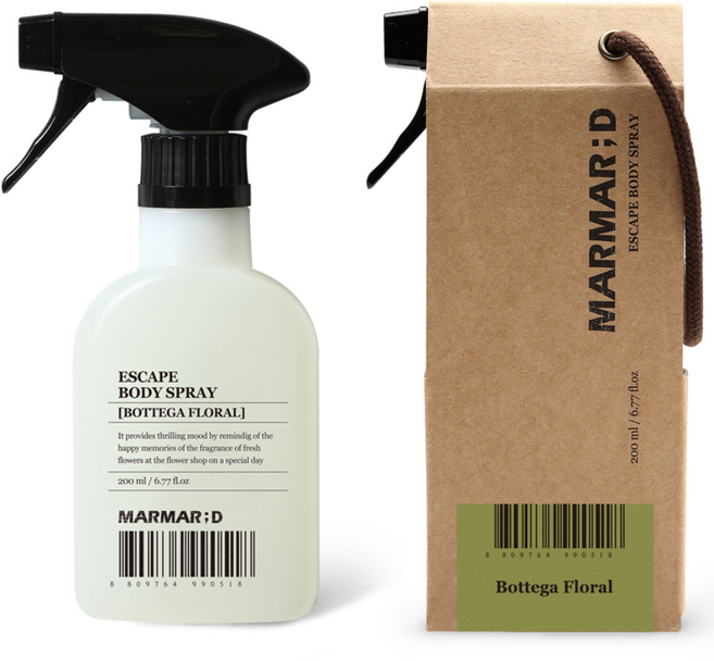 마르마르디 이스케이프 바디스프레이 보테가플로럴향, 1개, 200ml