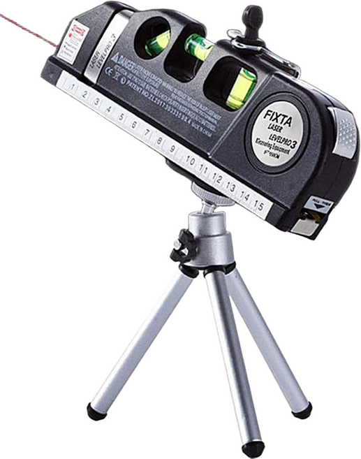 레이저 수평계 수평 레벨기, 1세트