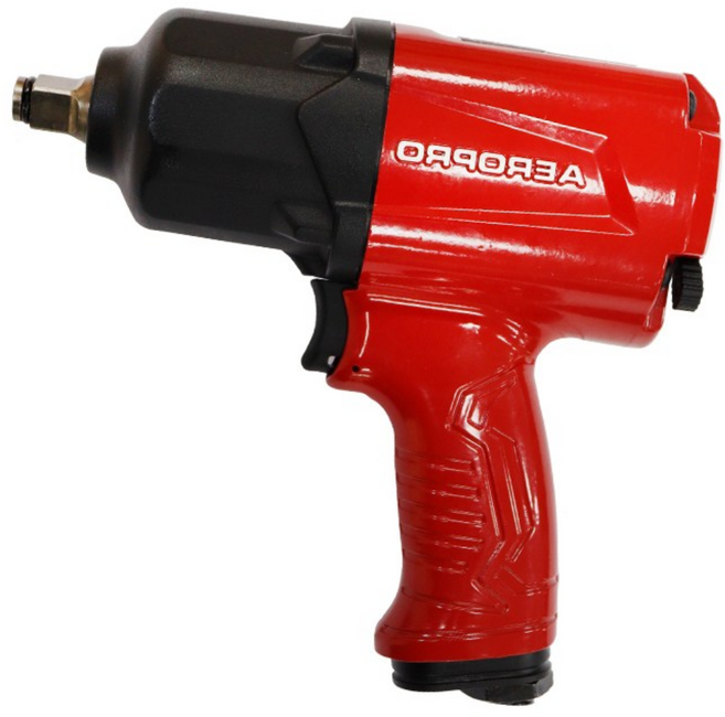 에어로프로 1/2" 에어 임팩 렌치 임팩트 에어공구 자동차공구 정비 수리 A398, 1개