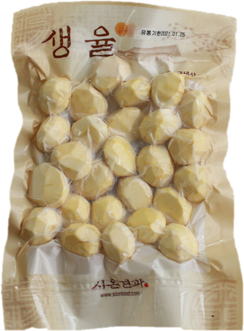 국내산 깐밤 조각특 (깐밤) 못난이 조각밤, 300g, 1개