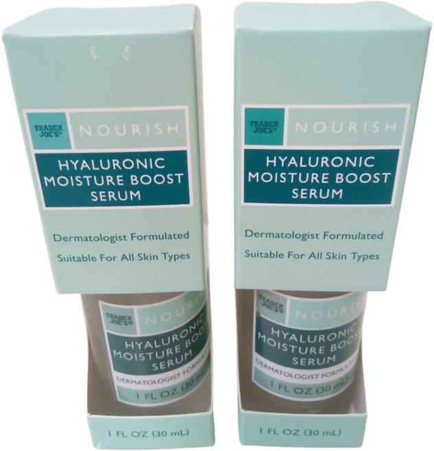 트레이더조 너리시 히알루론산 모이스쳐 부스트 세럼 30ml 1+1 2개 Trader Joes Nourish Hyaluronic Moisture Boost Serum - 쿠팡