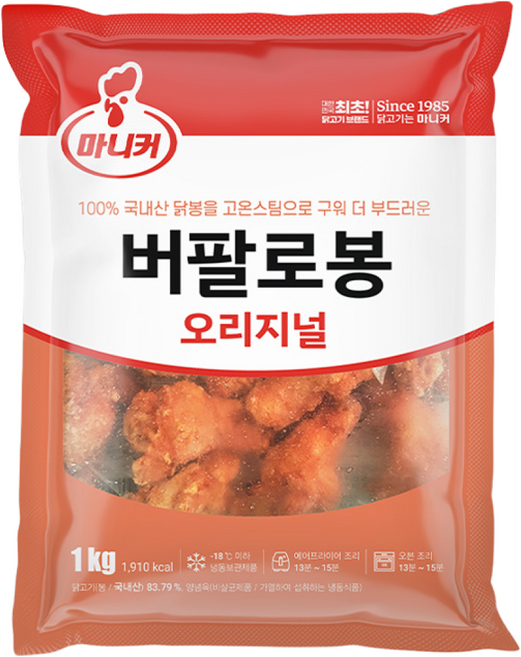 마니커 버팔로봉 [냉동 1kg], 1개, 1kg