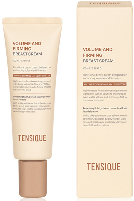 텐시크 볼륨 앤 퍼밍 가슴크림 탄력 볼륨 보르피린 크림 100ml (콜라겐 마사지 크림 처짐 리프팅 개선), 1개