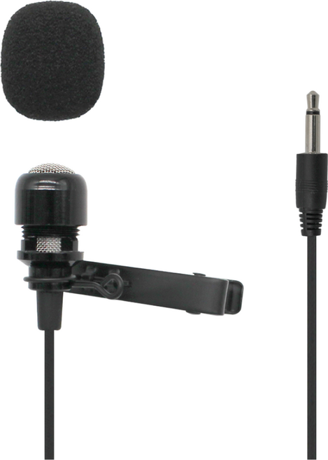 디보이스 HC-4033A2 고음질 콘덴서 핀마이크 3.5mm 2극 플러그