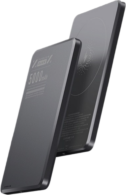 MagSafe 磁吸行動電源 10000mAh PD20W 無線快充, 1個, 深空灰10000毫安