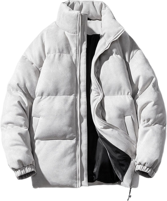 스타일닥터 남녀공용 겨울 커플 후드 점퍼 남성 웰론 두껍다 점퍼