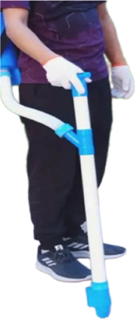 웃거름 비료 주입기 살포기 투입기 옥수수 텃밭 채소 퇴비 거름 추비 주는기계, 1개