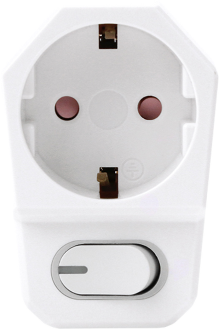 아이정 더좋은 멀티탭 추천 개별 1구 스위치 콘센트, 0.1cm, 화이트, 4개