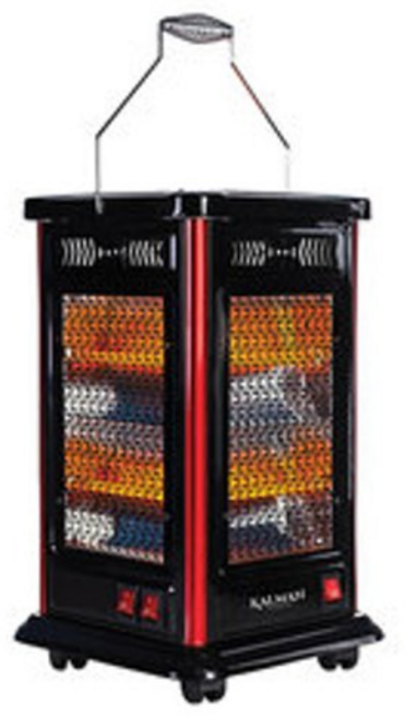 KALMAN TERENZ 캠핑용 사무실용 5방 난로 QT200 따뜻한 전기히터