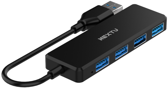 USB3.0 4포트 무전원 허브 5Gbps 키보드 마우스 USB메모리 노트북 PC