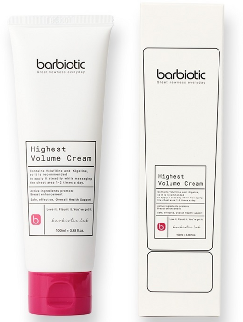 바비오틱 하이스트 볼륨 크림 가슴 커지는 가슴확대 볼륨 탄력 크림 보르피린 키젤린 엘라스틴, 1개, 100ml