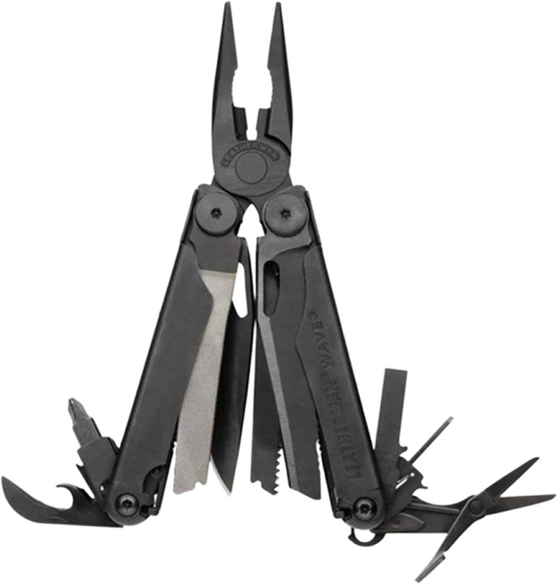 LEATHERMAN 멀티플라이어 WAVE BLACK, 1개