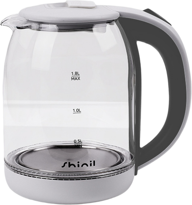 신일 무선 유리 전기주전자 1.8L, SEP-G3818