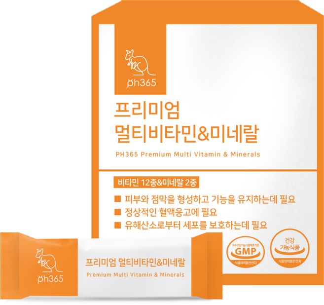 PH365 피에이치365 멀티비타민 미네랄 종합비타민, 1개, 30회분