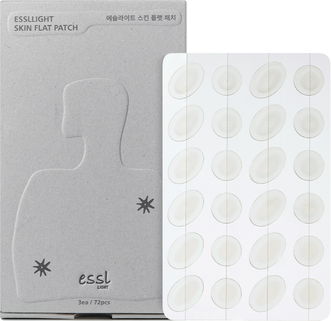 율무패치 | 에슬 스킨 플랫 패치, 1개, 72개입