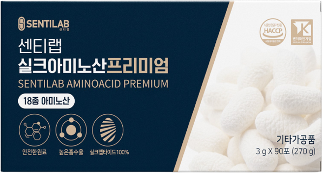센티랩 실크아미노산 프리미엄, 90g, 3개