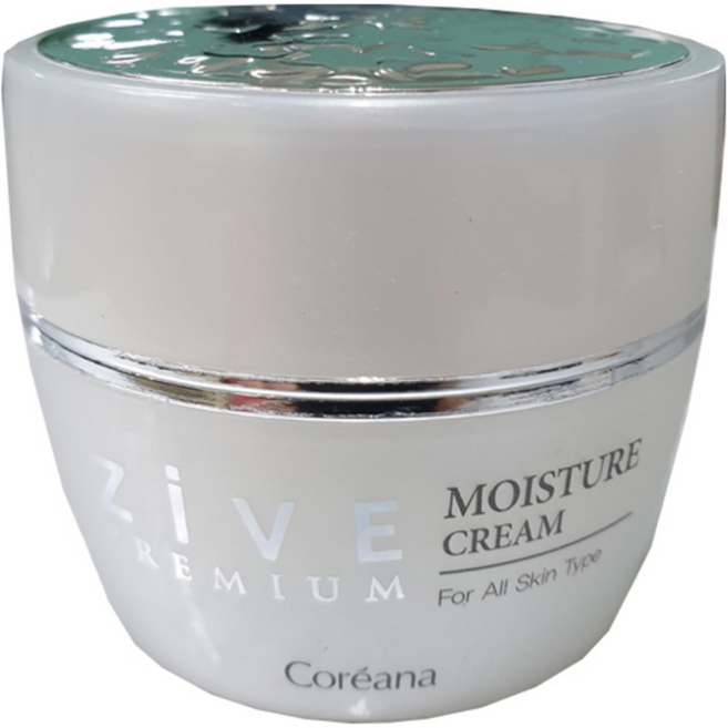 코리아나 지브프리미엄 모이스춰 크림 50ml 주름개선 미백 2중기능성크림 탄력크림 특허성분함유, 1개