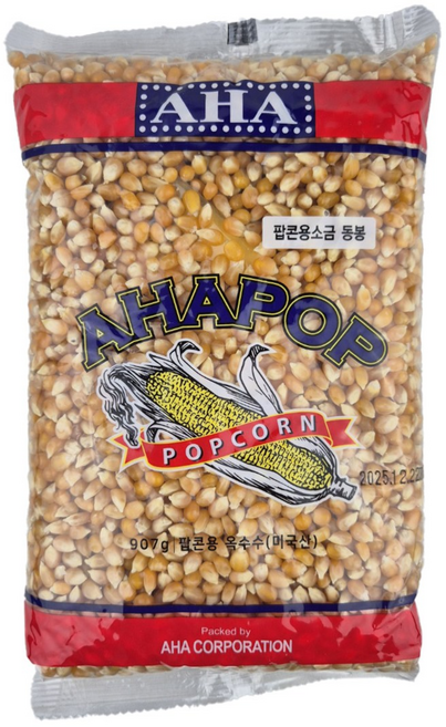 아하팝 팝콘 907g (팝콘소금동봉), 1개