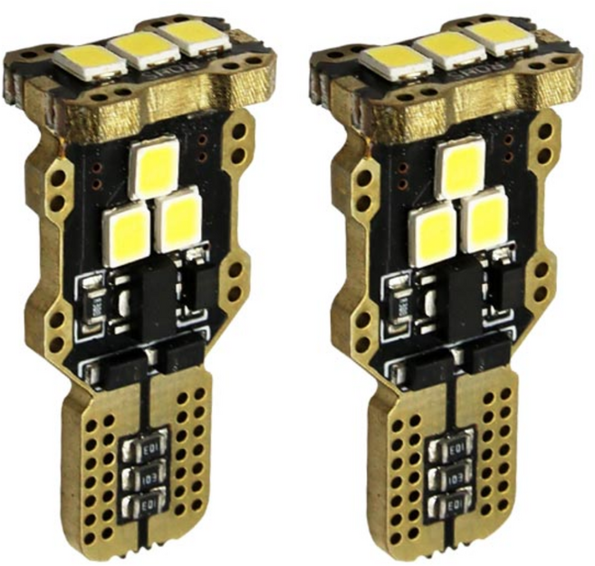 차량용 12V T15 9LED W16W LED후진등 2개1세트, 2개