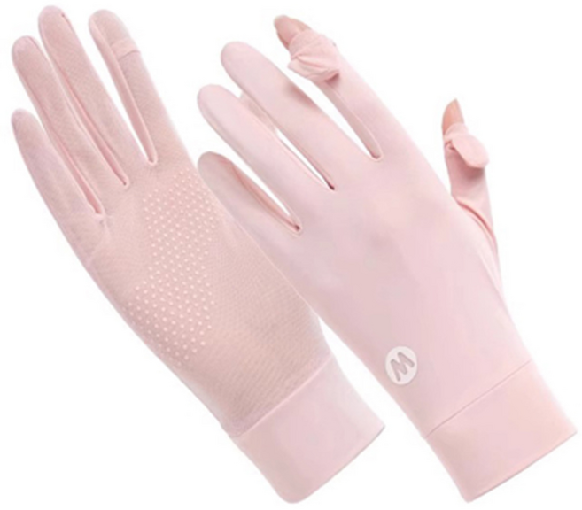오드레포츠 낚시장갑 여성운전장갑 자외선차단장갑 여름장갑 손가락장갑 운전장갑 등산장갑 쿨장갑 여자골프장갑, 핑크, 1개