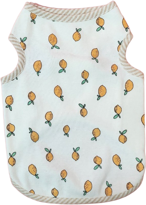 팻티아 보들보들 시원한 오가닉 메리야스 나시외 6color, 레몬, 1개