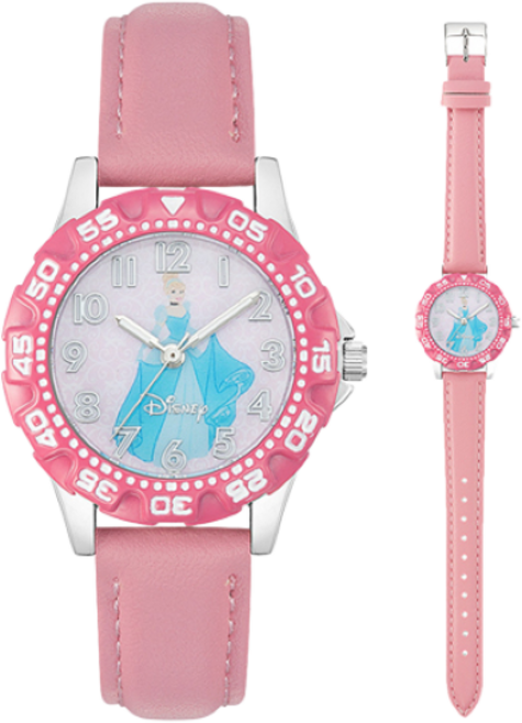 디즈니 신데렐라 여아 아동용 손목시계 D20230CI