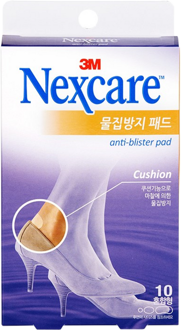 3M 넥스케어 물집밴드 패드 혼합형 10매, 1개