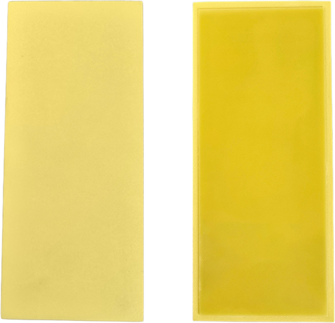 메지고대 고데 고무헤라 줄눈용품 단면 노랑, 1개