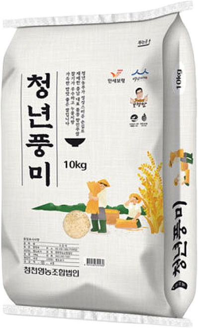 [밥씸한상] 25년 햅쌀 3대째이어온 청년농부 향진주쌀 누룽지향 10KG, 1개
