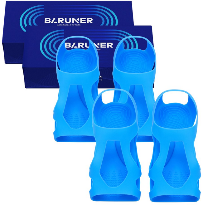 바르너 아치스본 스포츠 아치 코어 서포트밴드 논슬립 실내 실외 스포츠슈즈, 2개