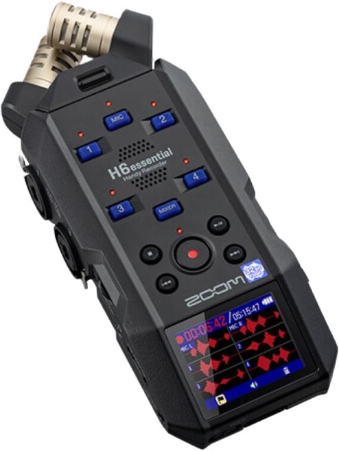 ZOOM H6 essential 줌 에센셜 6트랙 플로트 핸디레코더 녹음기 [국내정식 판매처] 조명, 1개, 선택1