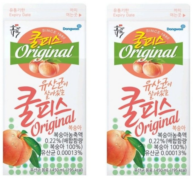 쿨피스 복숭아 450ml x 28개 오늘출발