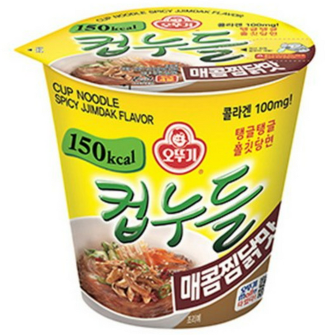 오뚜기 컵누들 매콤찜닭, 6개