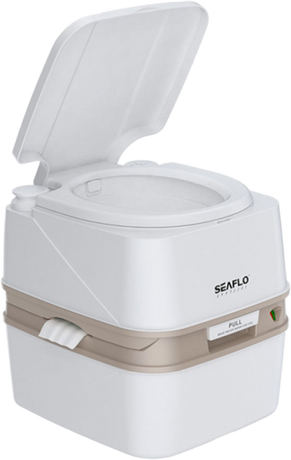 이동식변기 캠핑용변기 휴대용 포타포티 요양원 병원 보트 요트 간이 화장실 씨플로 22L 18L 12L, 1개, 22L_(화장지 걸이 가능)