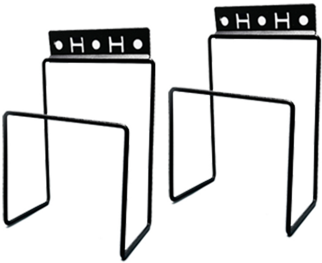 무타공 공유기 셋톱박스 거치대 티비선정리 공유기 모뎀 tv선숨김 아트월 셋탑브라켓, 셋마운트 소 블랙, 2개