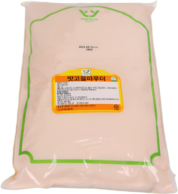 태영식품 양념 치킨파우더 맛고을파우더 2KG, 1개
