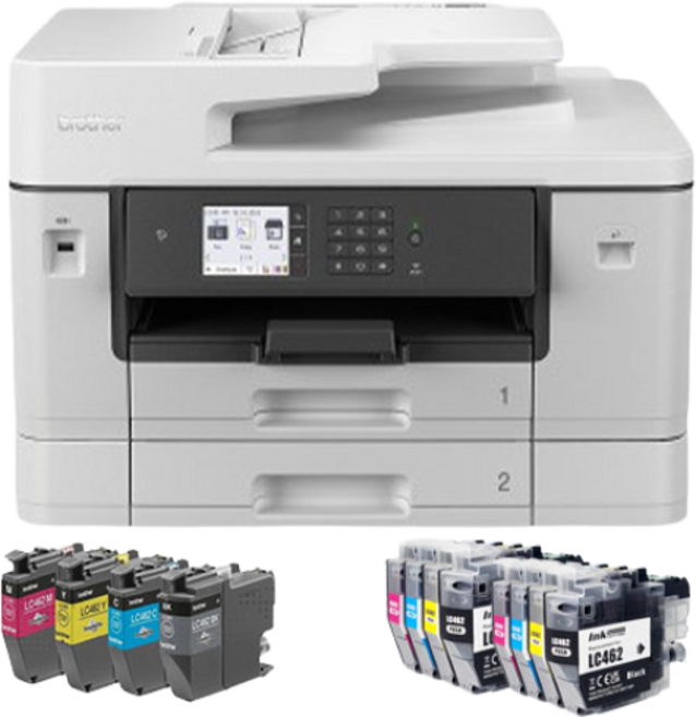 브라더 MFC-J3940DW A3 잉크젯팩스복합기/정품잉크포함 + 호환잉크카트리지 2set증정