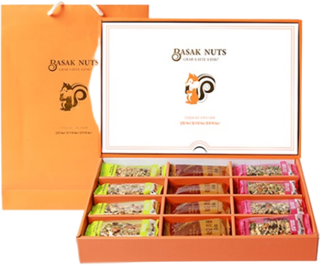 프리미엄 견과류 명절 선물세트_24개입 설 추석, 1개, 752g