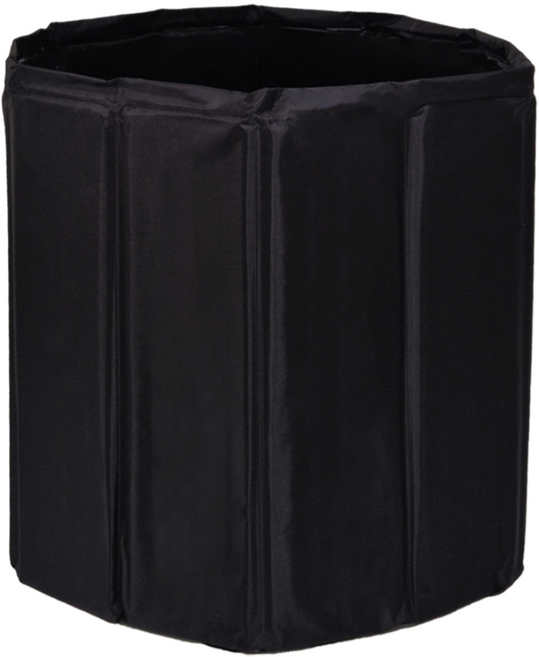 웨일릿 폴딩 간편욕조 접이식 이동식 대형 전신욕조 휴대형, 1개, 퓨어블랙