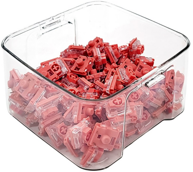 NUPHY AIR 시리즈 카우베리 기계식 스위치 100Pcs 핫스왑 누피 키보드, 제조사축