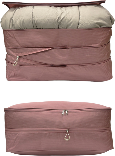 코지앤코 이불 압축 파우치 압축팩 2.0 애쉬로즈, 1개, 1개입