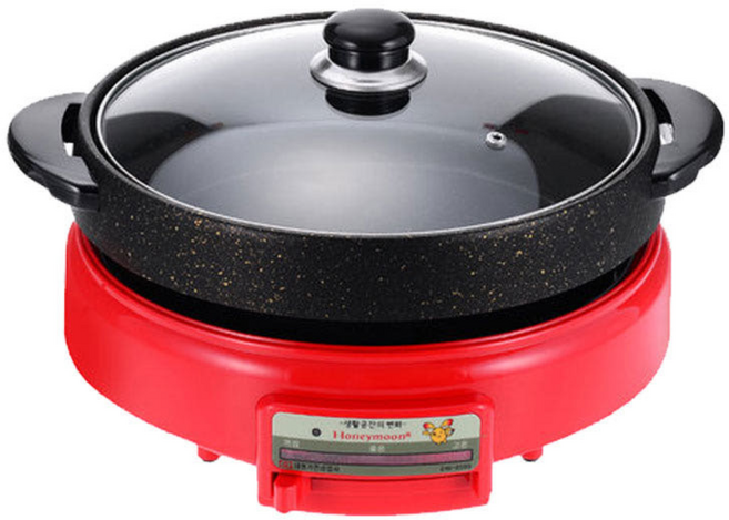 대원가전산업사 전기팬(콤비파티쿠커) DW-8500 전기후라이팬 전기그릴 전기냄비