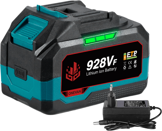 KC인증 18V-21V 전동공구 호환 리튬이온 배터리 928VF, 2개