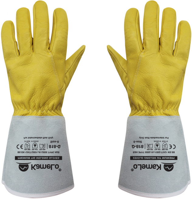 카멜로 알곤 용접 장갑 818-G, 1세트